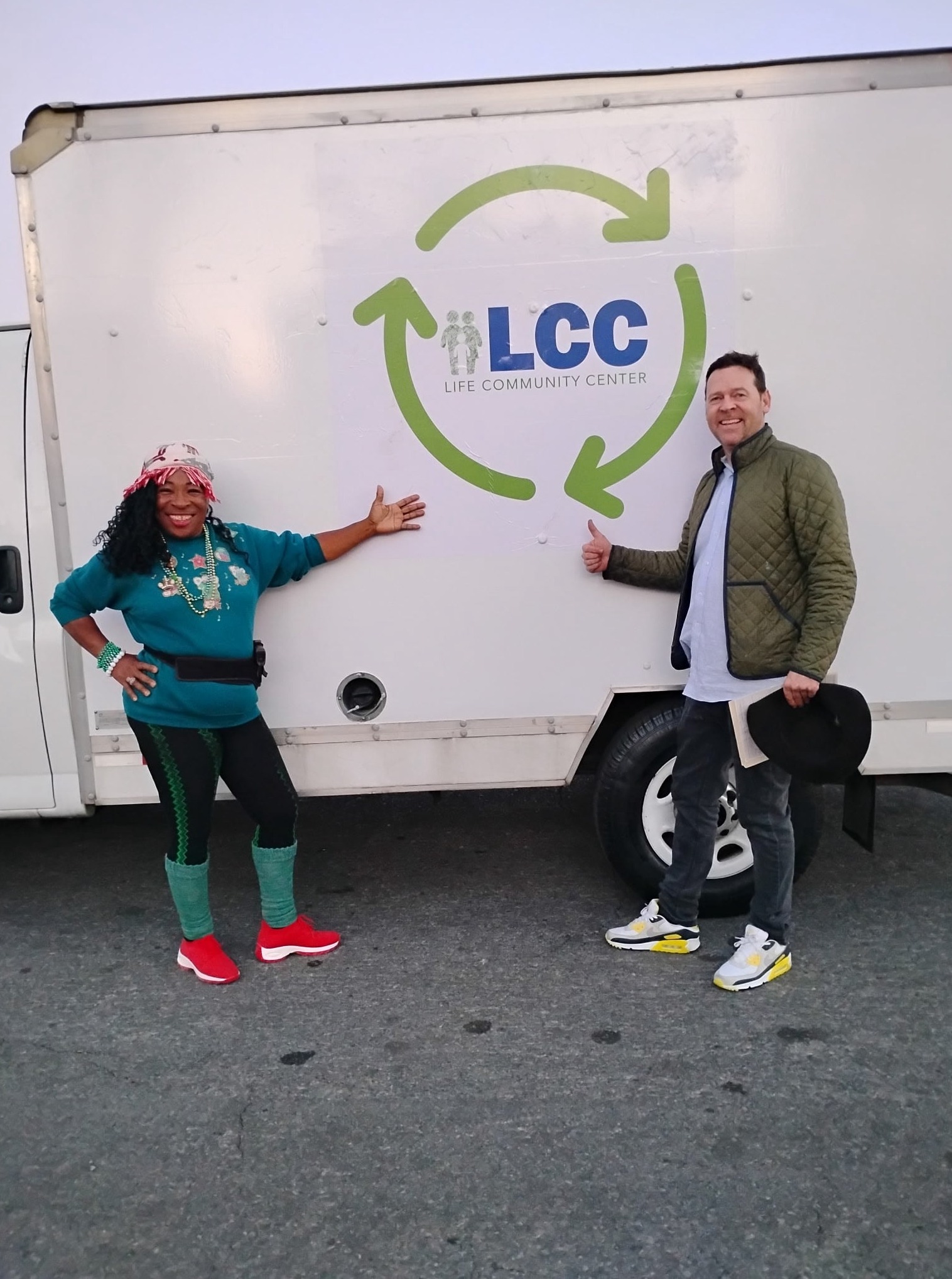 NEW TRUCK DONATED BY "WILLIAM JACOB"  THANK YOU!